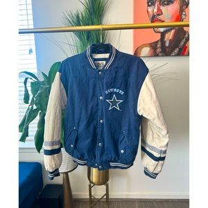 Vintage Mirage NFL Dallas Cowboys Jacket Throwback Jacket - Youth XL 18-20